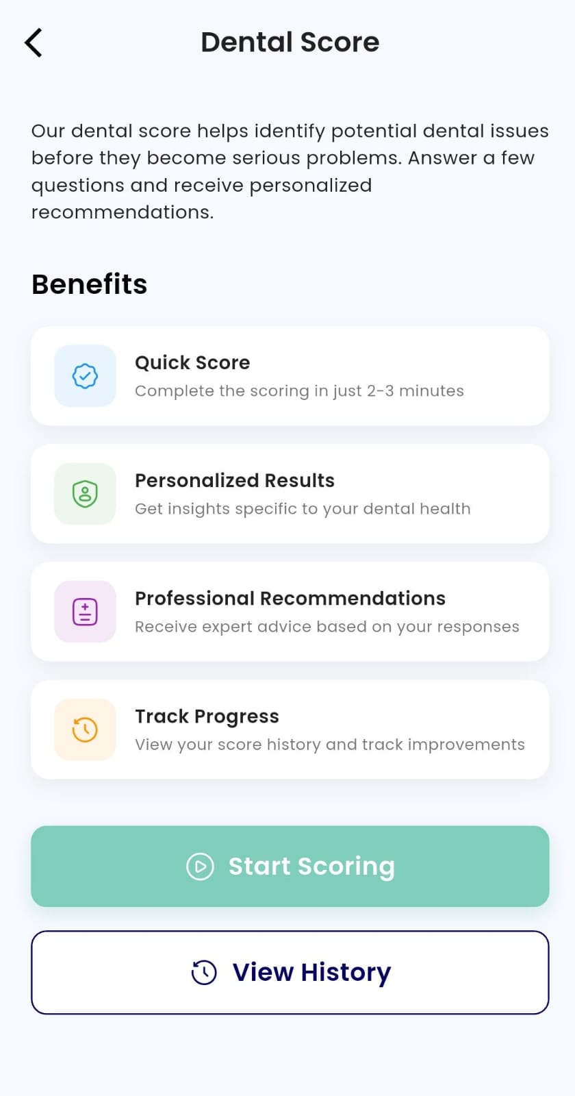 Know Your Dental Score