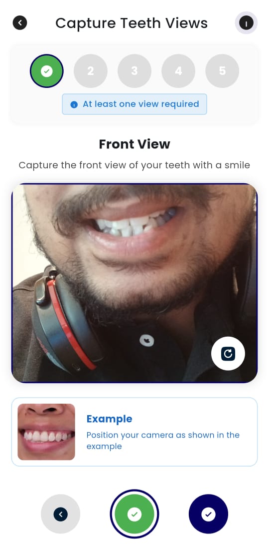 Quick Oral Scan โ Diagnosis in Minutes
